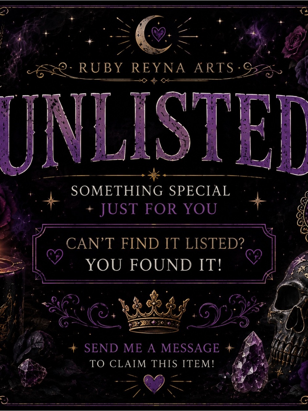 🖤✨ UNLISTED ITEM — RUBY REYNA ARTS ✨🖤